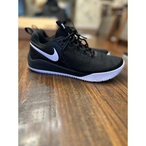 Nike Zoom Hyperace2 Volleyball Shoes AA0286-001 Black White Athletic Sneakers 9T